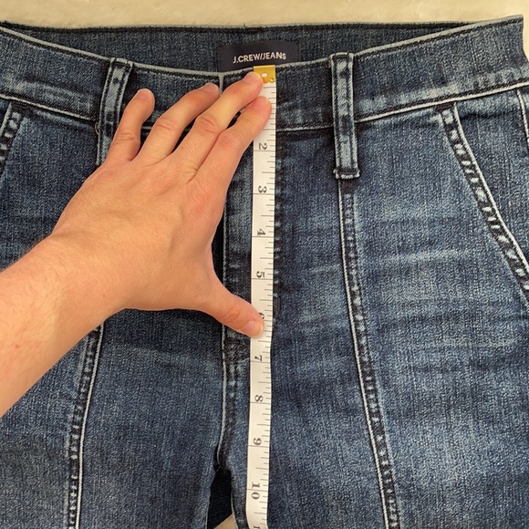 J Crew Billie Demi Boot Crop Jeans 24 - Picture 3 of 10